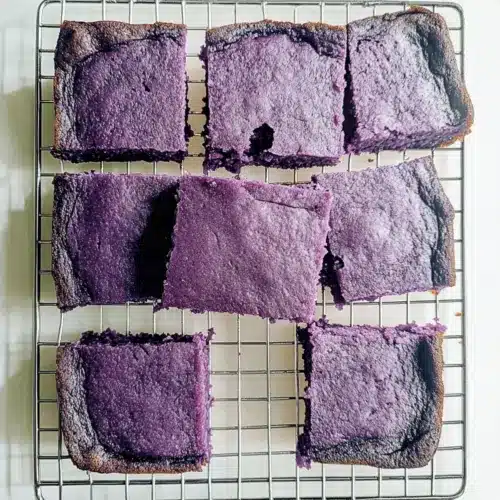 Ube Mochi Cake