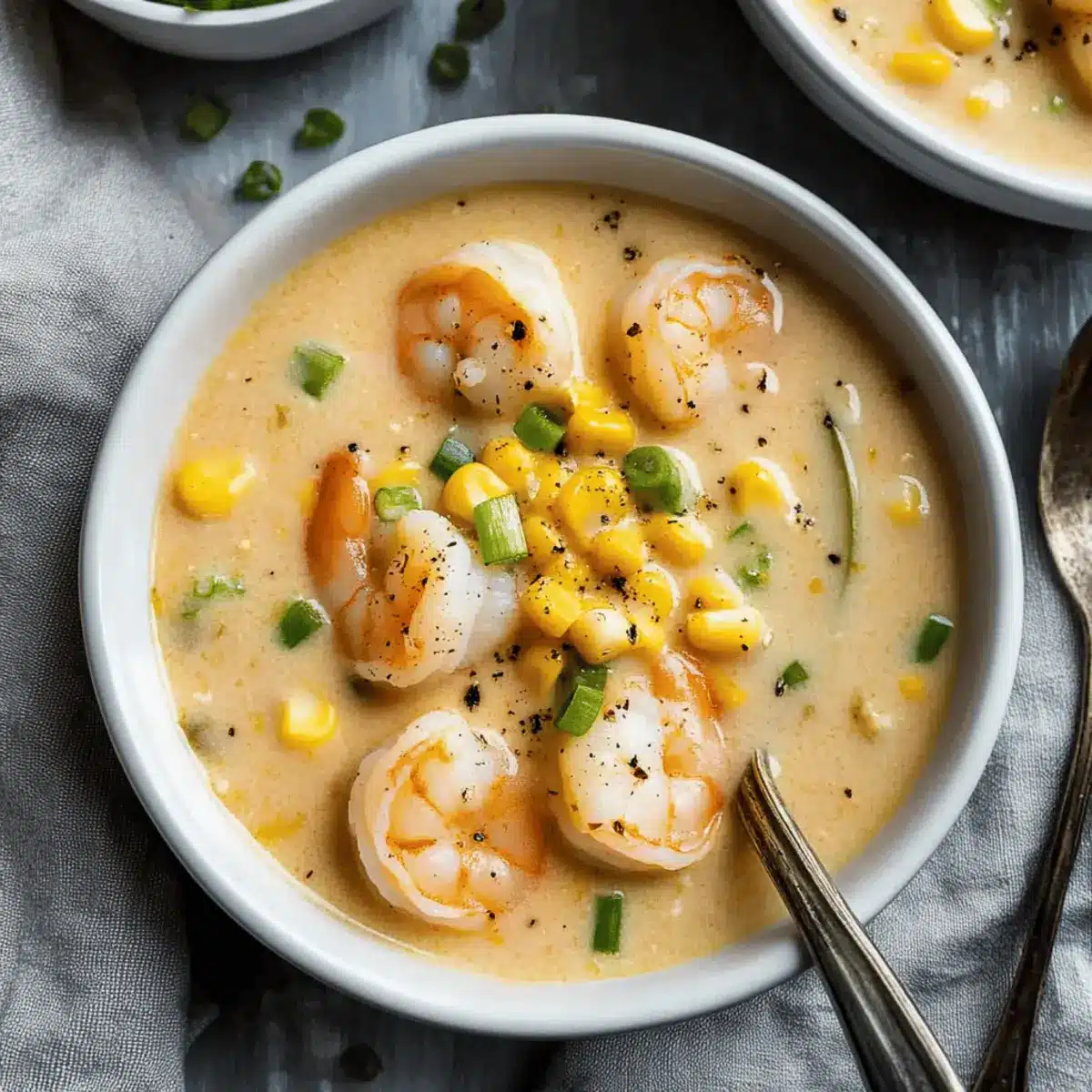 Shrimp and Corn Soup
