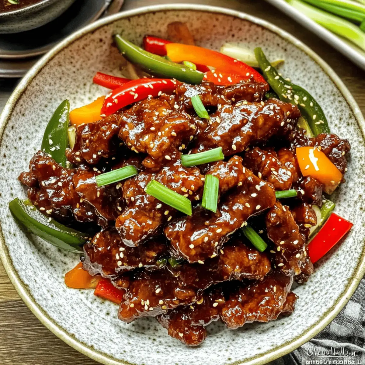 Easy Mongolian Beef