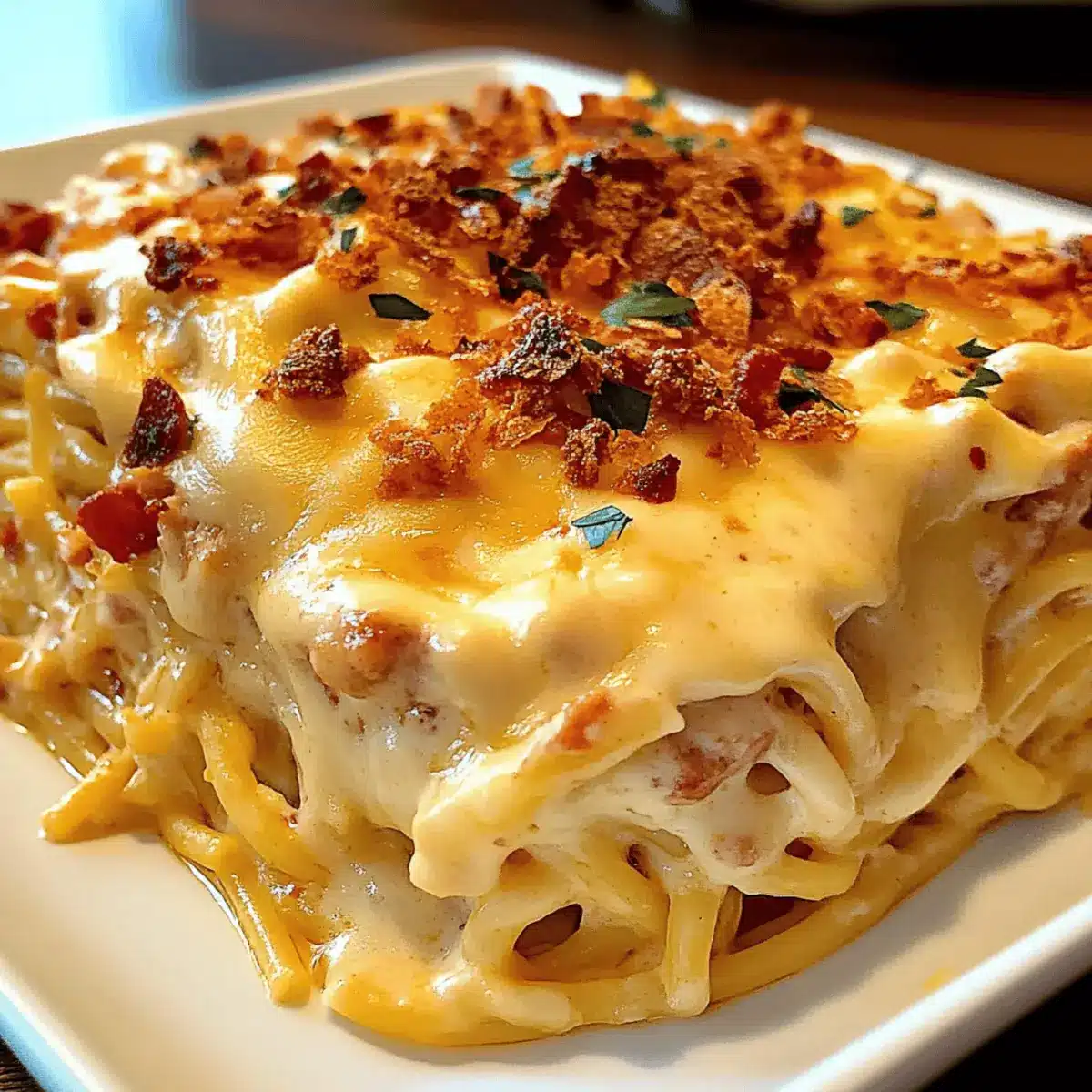Irresistible Spicy Southern Cheesy Chicken Spaghetti Casserole