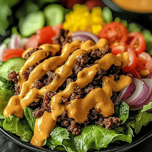 Cheeseburger Salad