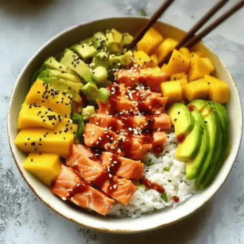 Poké Bowl with Salmon