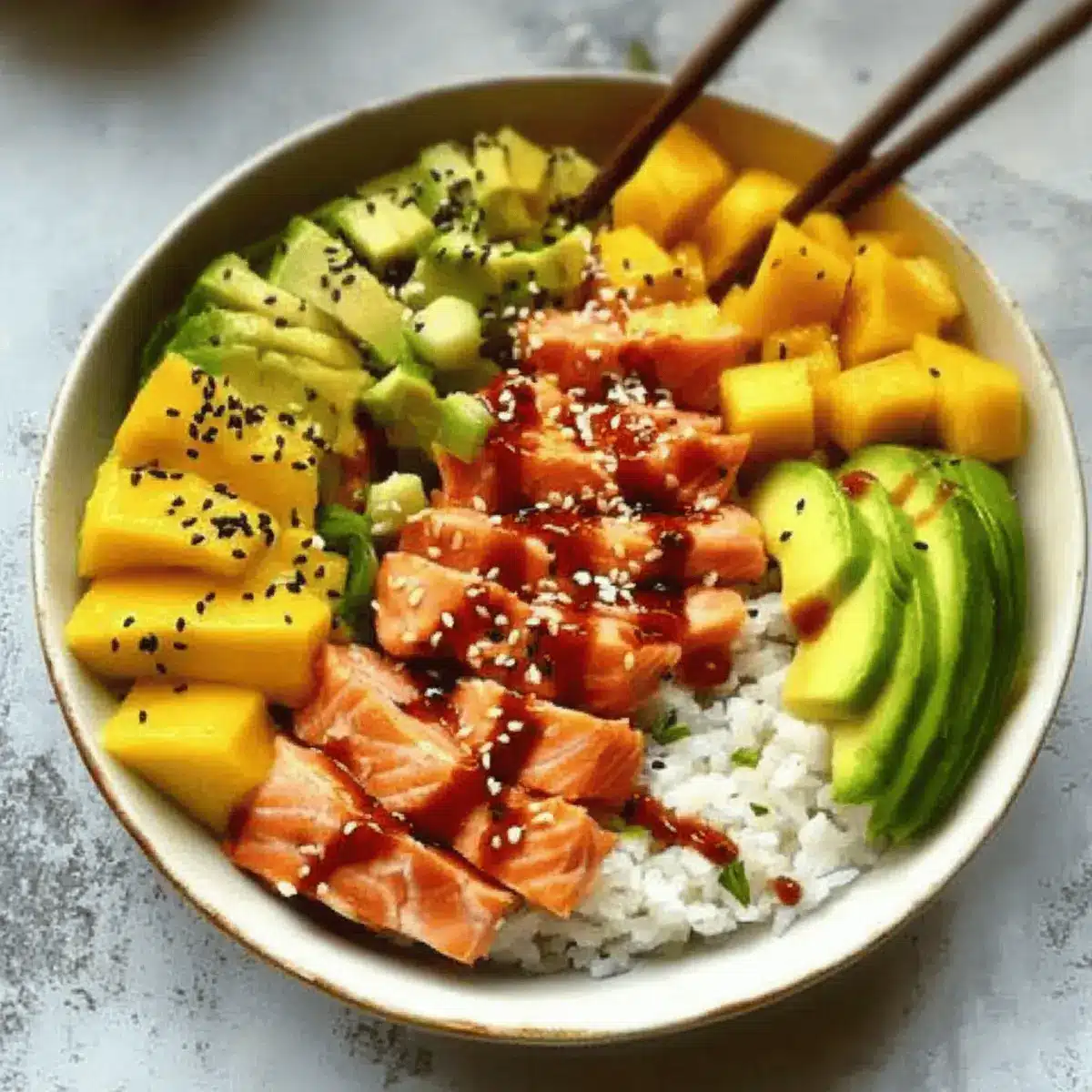 Poké Bowl with Salmon
