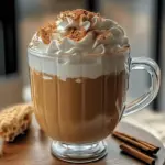 Whipped Biscoff Latte with Cinnamon
