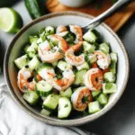 Zesty Cucumber Shrimp Salad