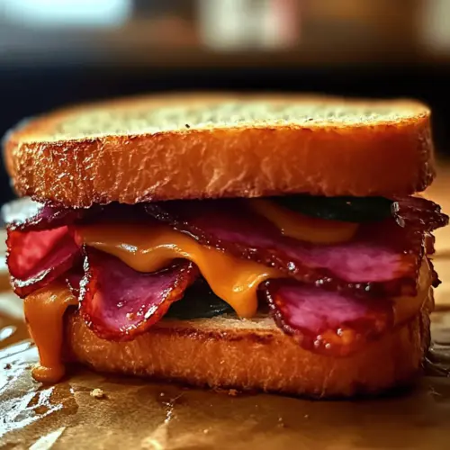 Fried Bologna Sandwich