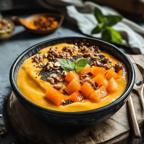 Persimmon Smoothie Bowl