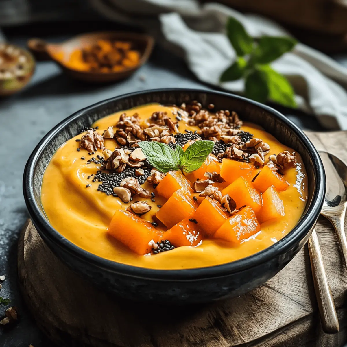 Persimmon Smoothie Bowl