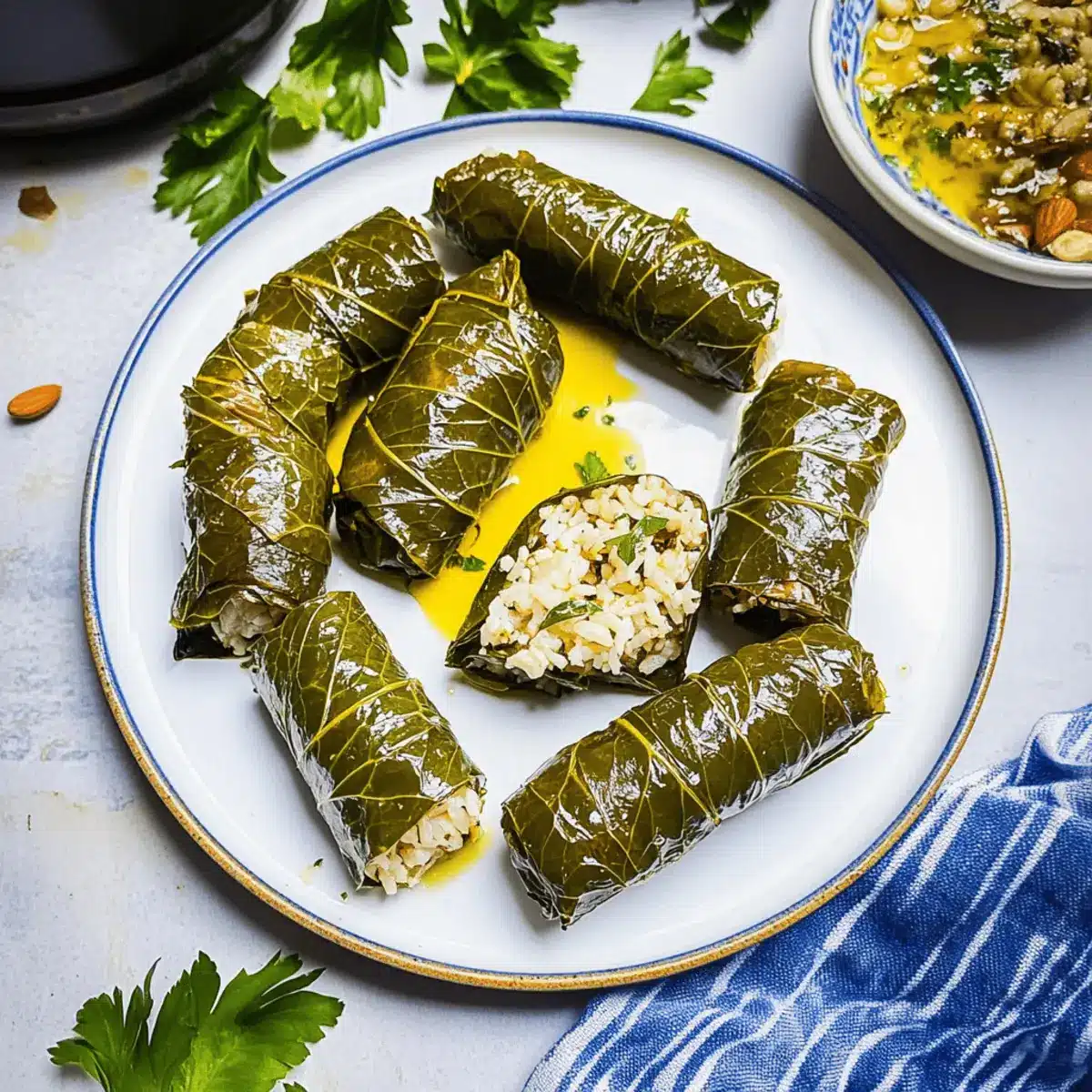 Greek Stuffed Vine Leaves