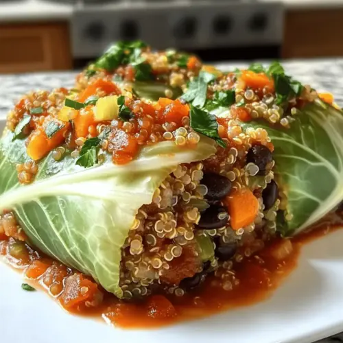 Vegan Unstuffed Cabbage Rolls