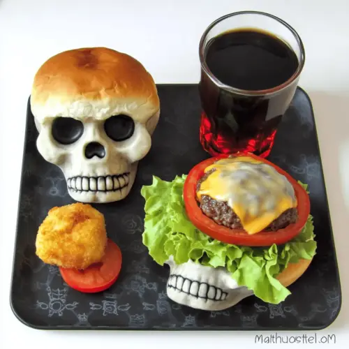 Cheeseburger Skulls
