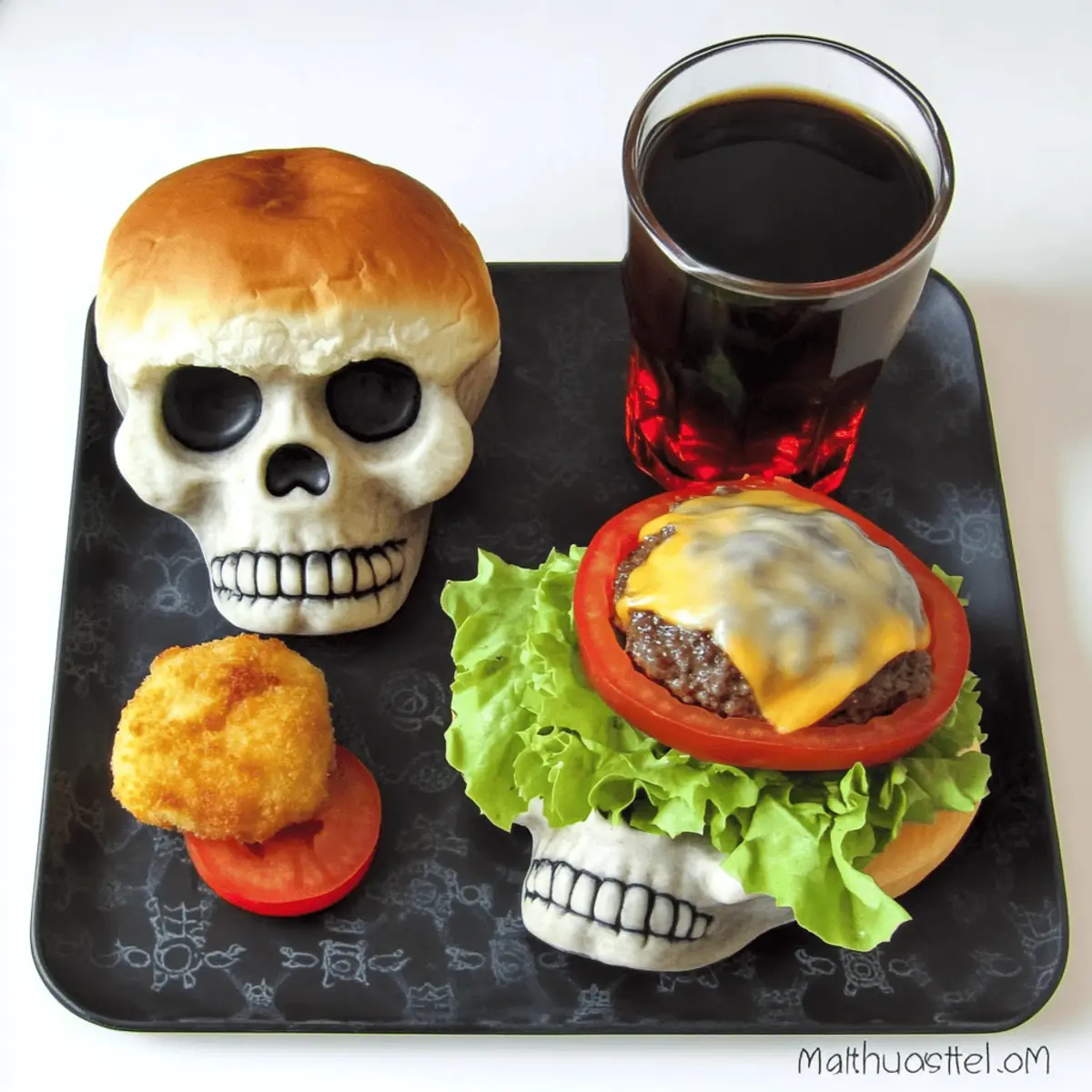 Cheeseburger Skulls