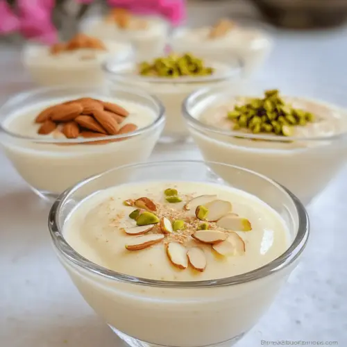 Almond Pudding