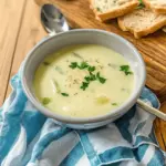 Asparagus cream soup