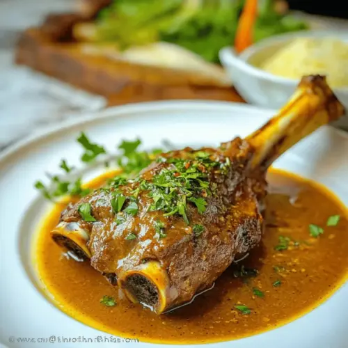 Braised Lamb Shanks