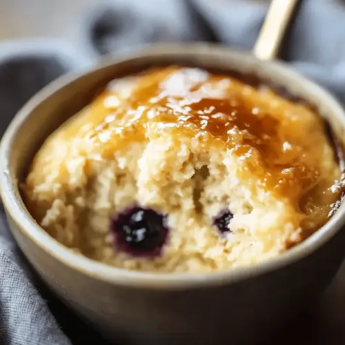 Almond Cottage Cheese Mug Cake