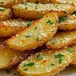 Baked Garlic Parmesan Potato Wedges