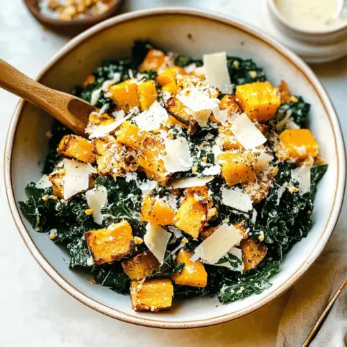 Caesar Salad with Roasted Squash