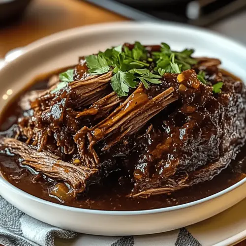 Caramelized Pulled Beef Brisket