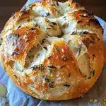 Garlic Herb Braided Bread