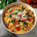 Ground Turkey Orzo