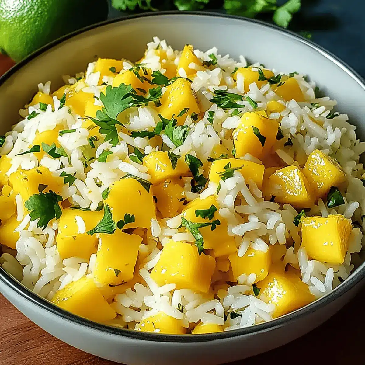 Mango Lime Rice