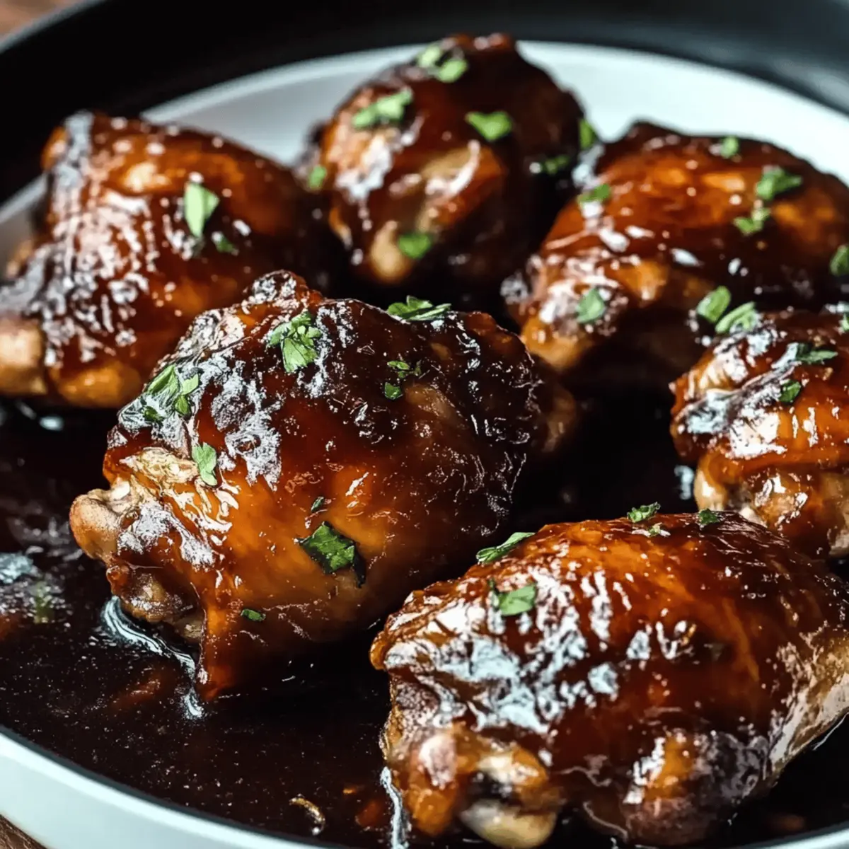 Sticky Guinness Chicken
