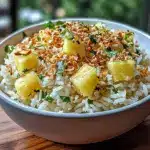 Tropical Coconut Pineapple Rice