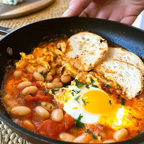 Spanish Beans & Eggs