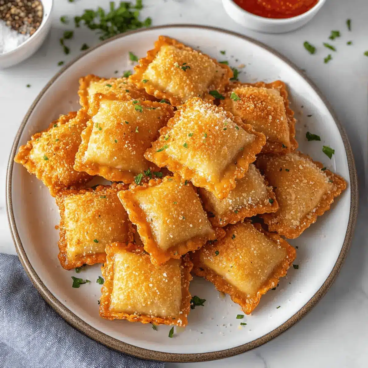 Air Fryer Ravioli