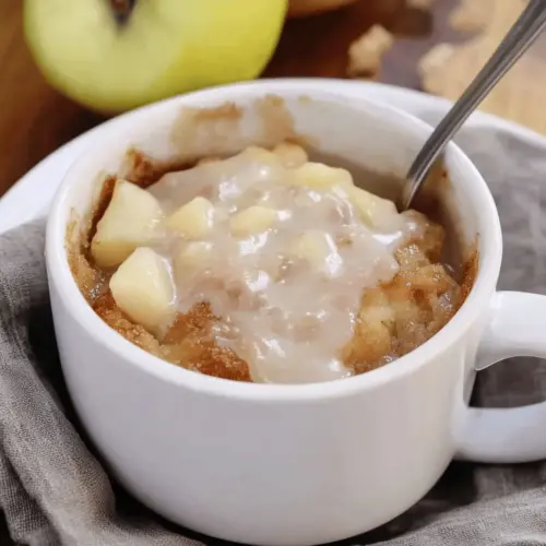 Apple Fritter Mug Cake