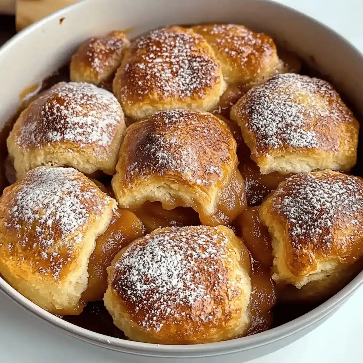 Caramel Apple Pie Bombs