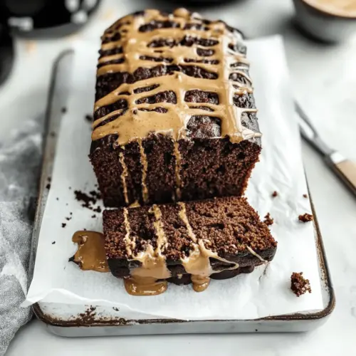 Chocolate Peanut Butter Banana Bread