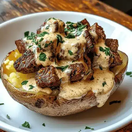 Loaded Steak Potato