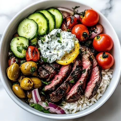 Mediterranean Steak Bowl