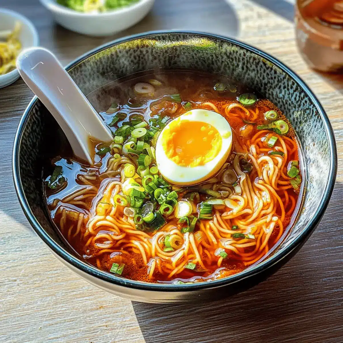 Spicy Gochujang Noodle Soup