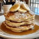 Sweet Coconut Cream Pancakes