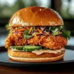 Thai Fried Chicken Sandwich
