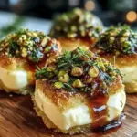 Pistachio-Crusted Brie Bites