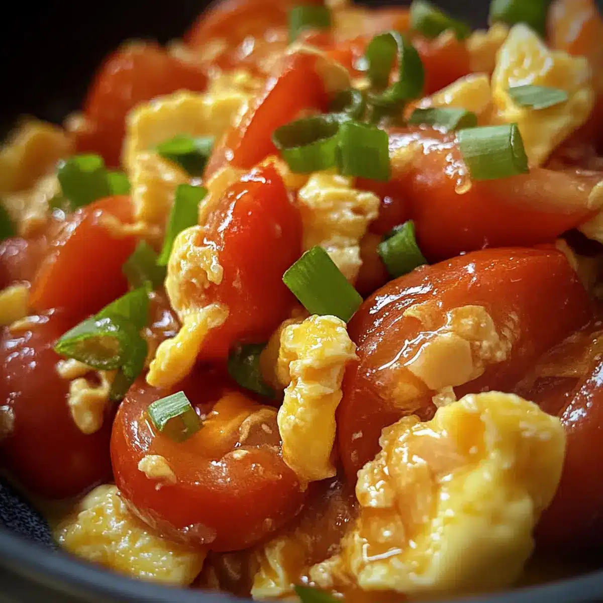 Chinese Tomato Egg Stir Fry