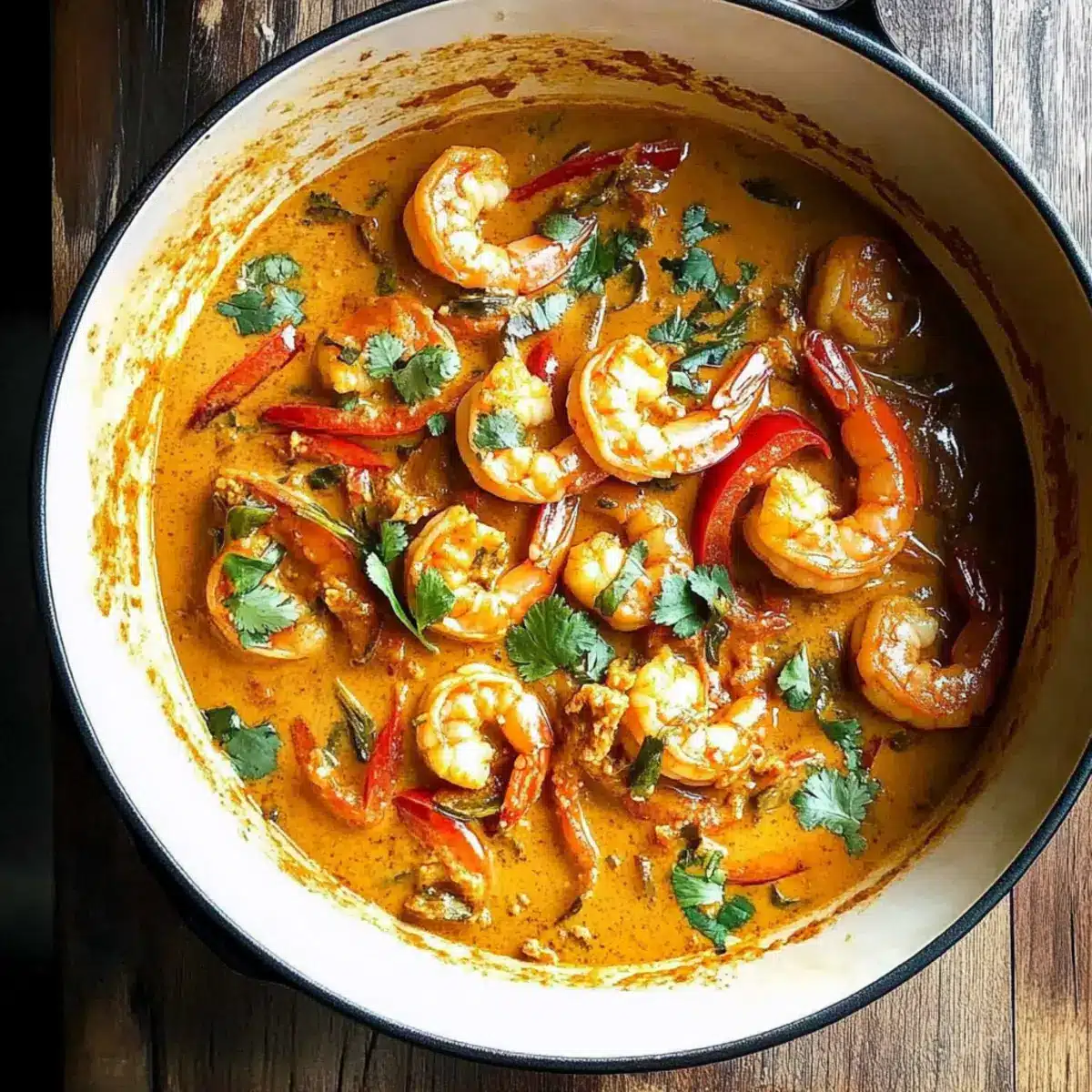 Thai Coconut Shrimp Curry