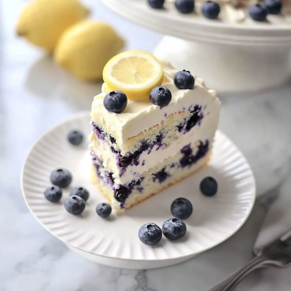 Lemon Blueberry Cake