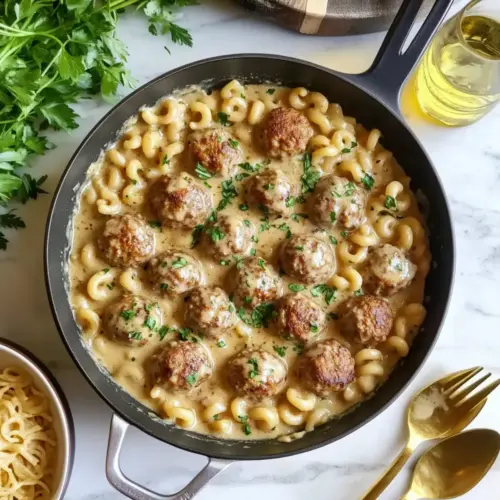 Swedish Meatball Pasta