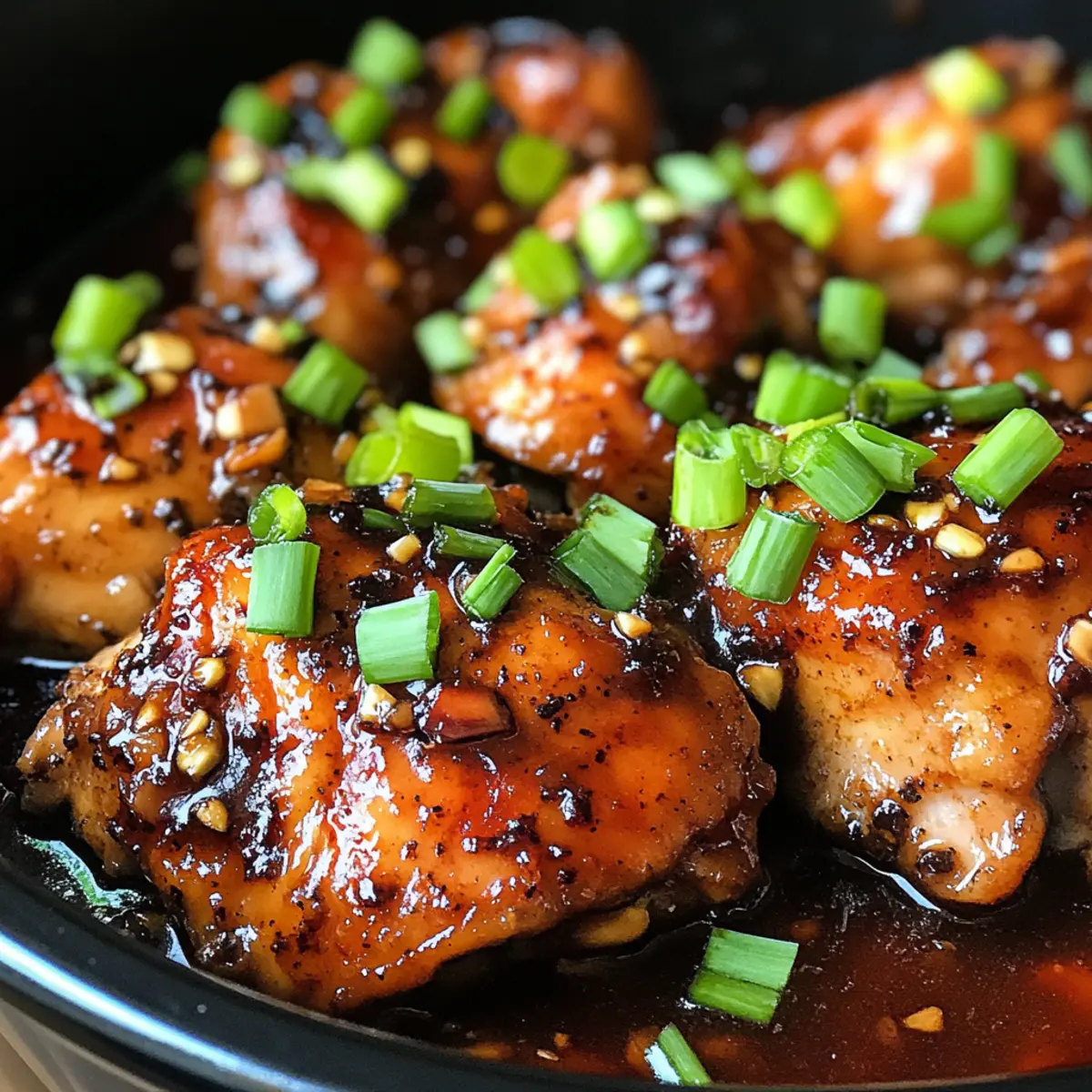 Crock Pot Bourbon Chicken