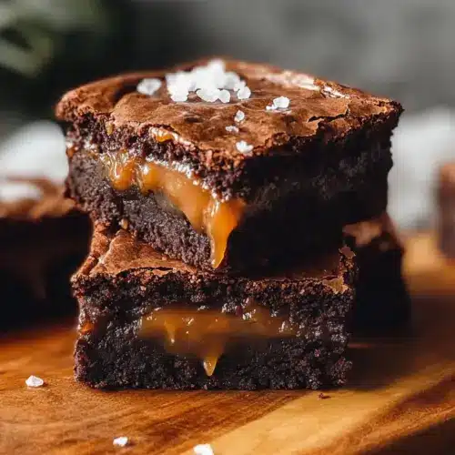 Salted Caramel Brownies
