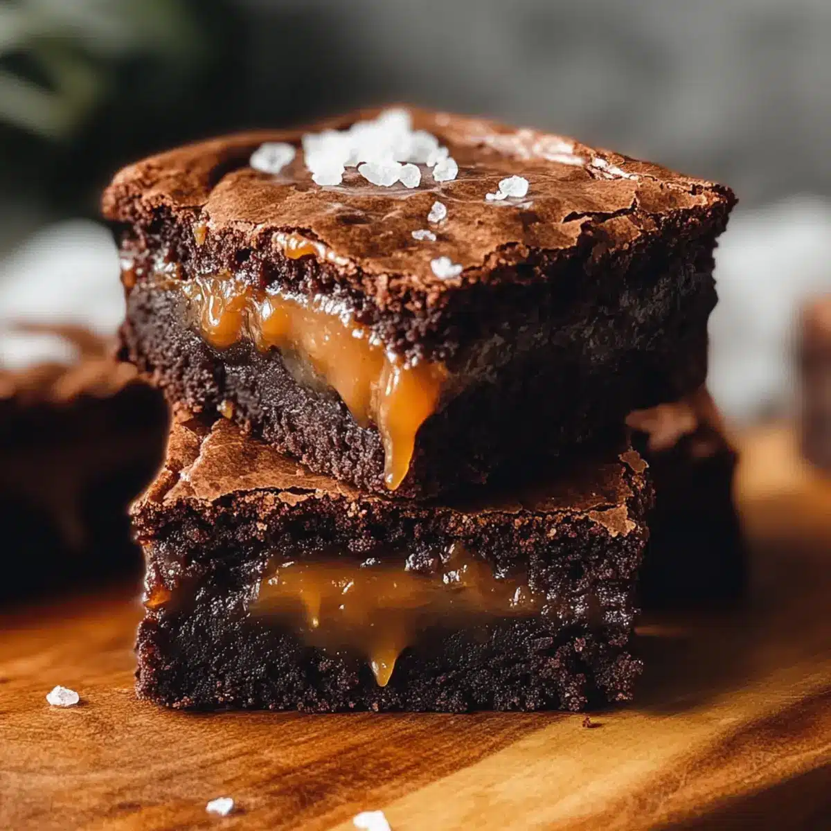 Salted Caramel Brownies