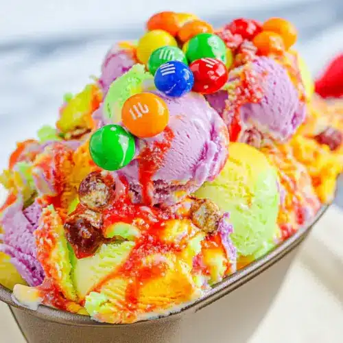 Skittles Ice Cream