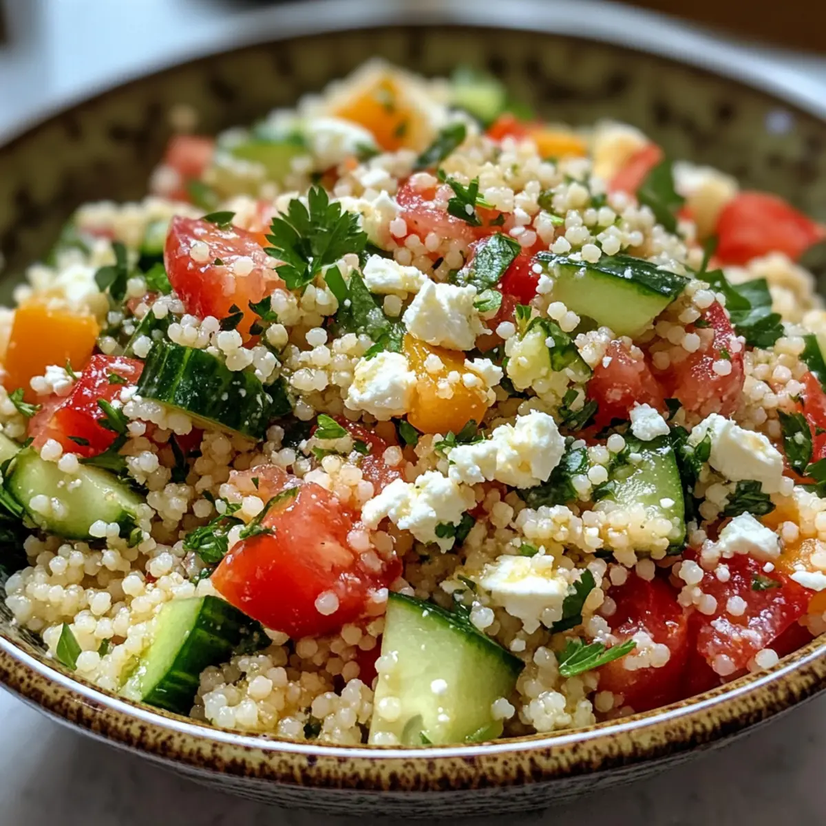 Mediterranean Couscous Salad