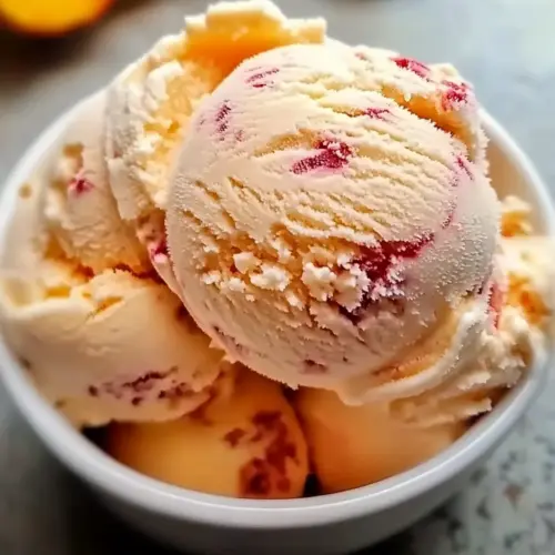 Peach Ice Cream