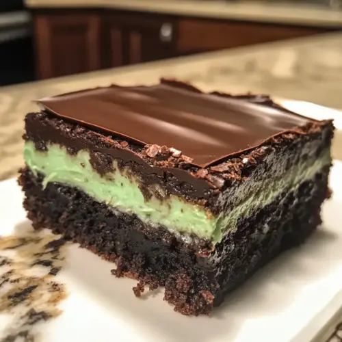 Perfect Mint Brownies